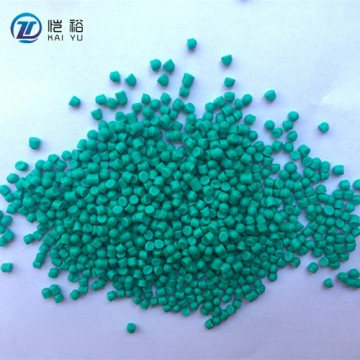 供應(yīng)45P環(huán)保綠色PVC插頭料 阻燃PVC插頭料